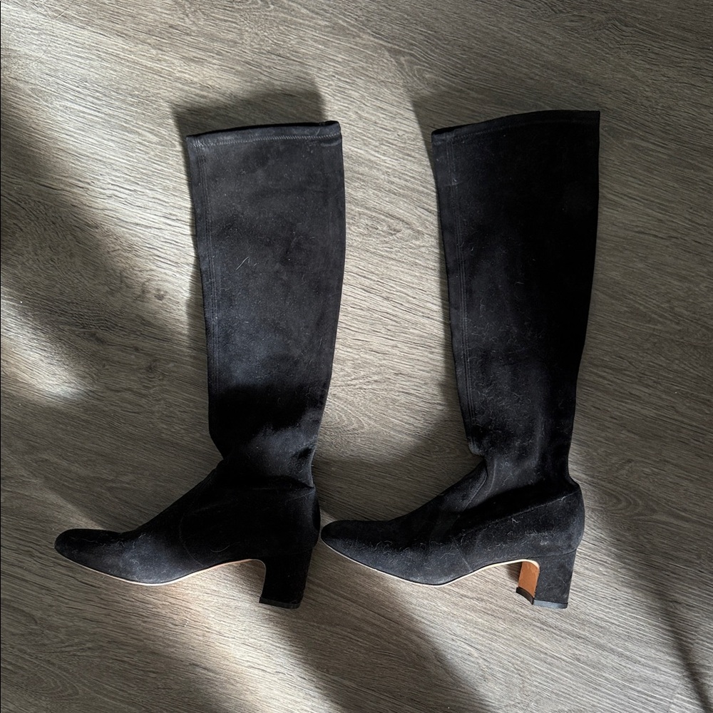 Stuart Weitzman Black Over the Knee Boots